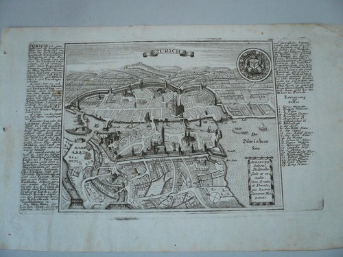 Zürich anno 1720 - zürich,,