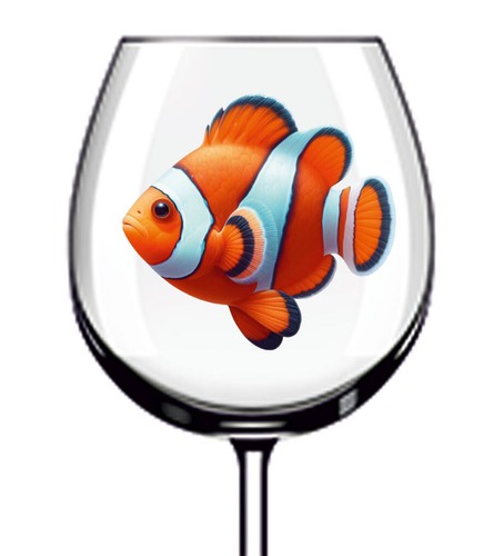 12x farbe meer clown fisch - meer,