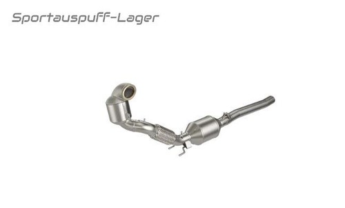 Hjs ø76mm frontpipe mit - Ø76mm,