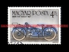 BMW R47 500 ( R 47 ) 1927 - MAGYAR POST - UNGARN: Briefmarke Motorradpost