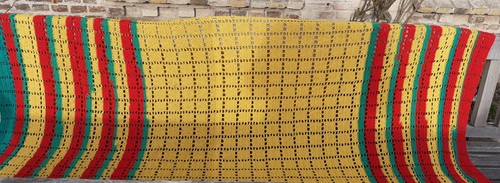 Decke handarbeit gehäkelt - decke,