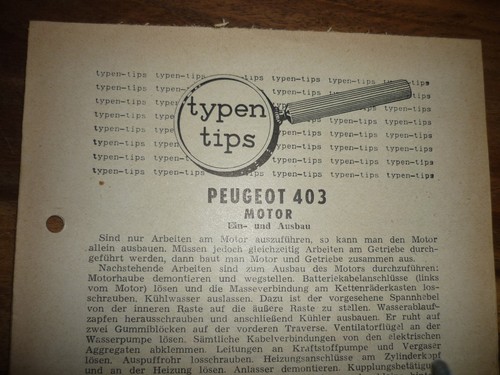Werkstattinformation