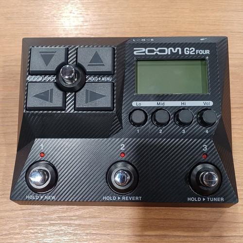 Zoom g2four multi - g2four, multi-effekt-pedal