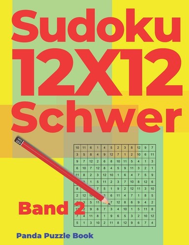 Sudoku 12x12 schwer band - sudoku,