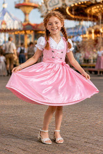 Festliches mädchen dirndl - mädchen,