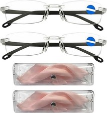 Smart Focus Brille,2 Stück Autozoom Lesebrille Zoom Lesebrille Zoom Brille mi...