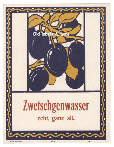 X0279 zwetschgenwasser schnaps - zwetschgenwasser,