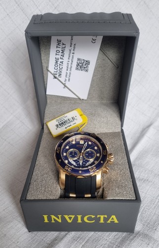 Invicta pro diver - neu, gold