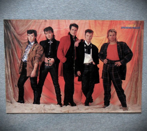Poster spandau ballet 80er - poster,