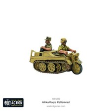 Afrika Korps Kettenkrad Bolt Action Deutschland Historisches Tabletop NEU/OVP