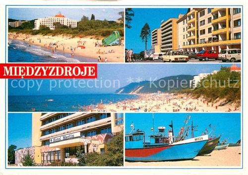 Miedzyzdroje strand promenade - strand,