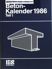 Beton-Kalender 1986