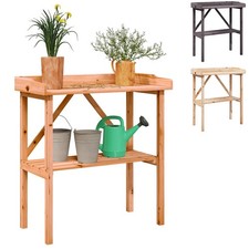 Gartentisch pflanztisch mit - pflanztisch,