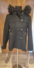 Zara Winterjacke Schwarz Gr. S