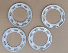 IFA Wartburg Trabant 4 Aluminium Felgenzierringe,Felgenring,Radzierring, DDR