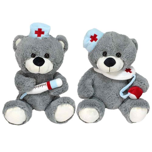 Kuscheltier arzt teddy mit - kuscheltier,