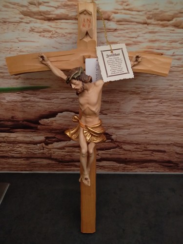 Großes holzkreuz mit - großes,