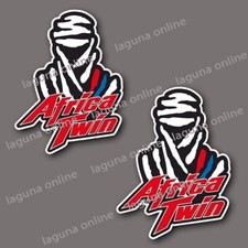 africatwin dakar rally Logo Glanz Wetterfest Aufkleber Sticker