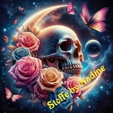 Panel 50 cm x 50 cm Skull und