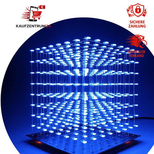 Led cube bausatz 8x8x8 - bausatz,