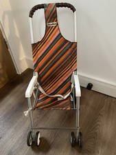 Cindico Puppenwagen Kinderbuggy Buggy Vintage Retro Spielzeug 70er Jahre Kinderwagen Kinder