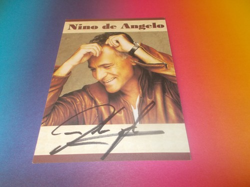Nino angelo sänger signed - de,