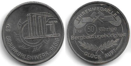 Hettstedt medaille regis - hettstedt-medaille, veb