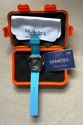 Seakoss blau gmt automatik - blau,