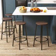 Homcom barhocker 4er set - homcom, 4er-set