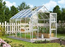 Vitavia Gewächshaus, Treibhaus Domus 8300, alu-eloxiert, Fundament HKP oder Glas
