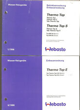 deutsche Betriebsanleitung Webasto Standheizung Zusatzheizung Thermo Top Wasser