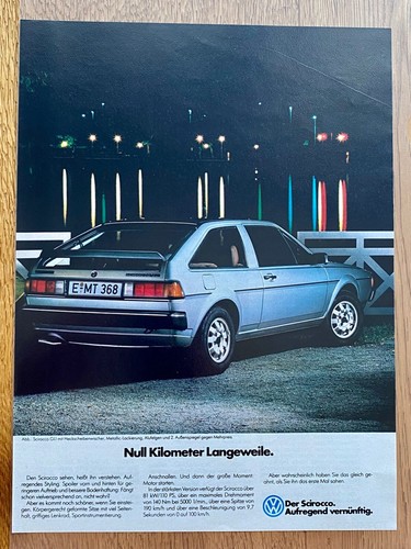 Scirocco gli null km - scirocco,