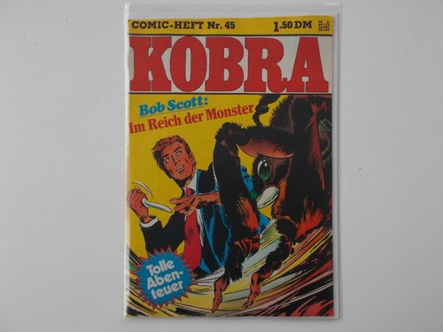 Kobra comic heft 45 - comic-heft, nr.