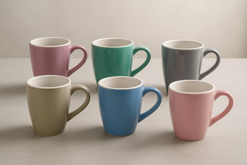 Kaffeetassen 6er set - kaffeetassen,