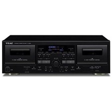 Teac W-1200-B Doppelkassettendeck Schwarz