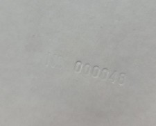 Beatles white album - white, german