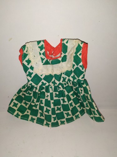 Altes kleid puppe ca 25 - ,