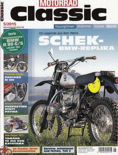 Mc1505 schek bmw 75 - +, r