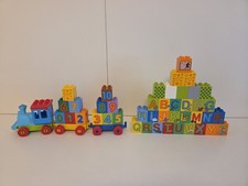 Lego  Duplo Zahlen Buchstaben Zug Set