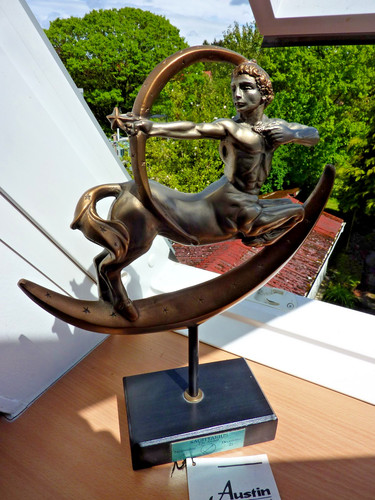 Tolle skulptur statue schütze - statue,