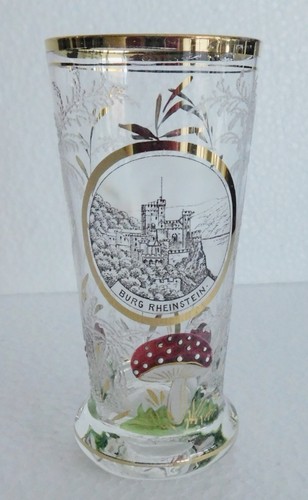 Altes andenken glas vase - /,