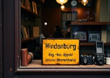 Ortsschild Hindenburg Provinz