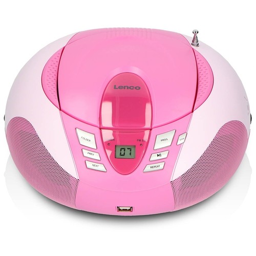Lenco scd usb pink - scd-37,