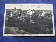 Alte AK "Rain a. Lech-Wohltätigkeits u. Pflegeanstalt Schweinspoint", 20er Jahre