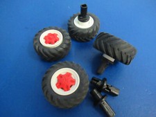 4 x Reifen mit weißer Felge