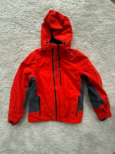 Spyder skijacke rot grau - m,