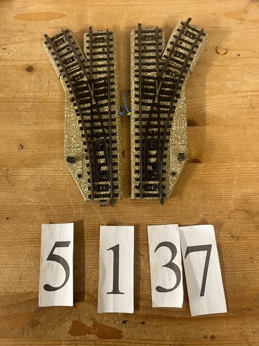Märklin 5137 weichenpaar - h0,
