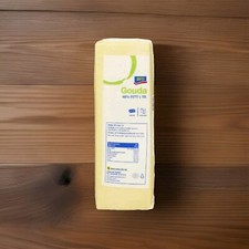 ARO Gouda Käseblock ca. 3 kg – 48 % Fett i.Tr. | Ideal für Pasta, Pizza, Brot
