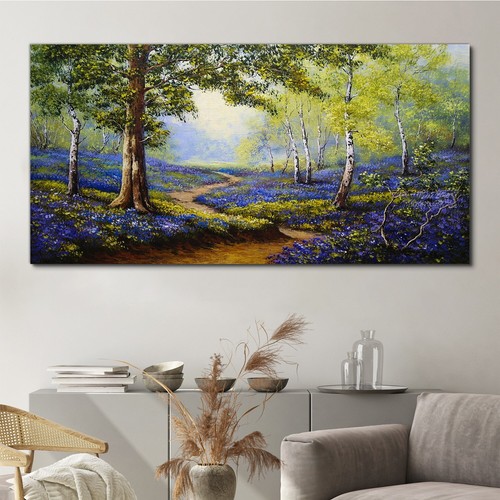 Gemälde wald baum blüten - wald,