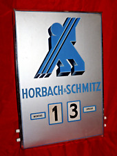 VINTAGE Rarität EWIGER KALENDER Dauerkalender HORBACH & SCHMITZ zum Aufhängen
